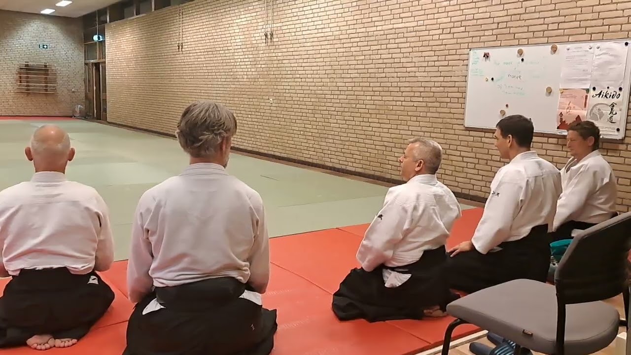 End of the 2nd Dan Exams, October 6th. 2025 in The Hagukumi Dojo, The Hague, with Ze'ev Sensei.