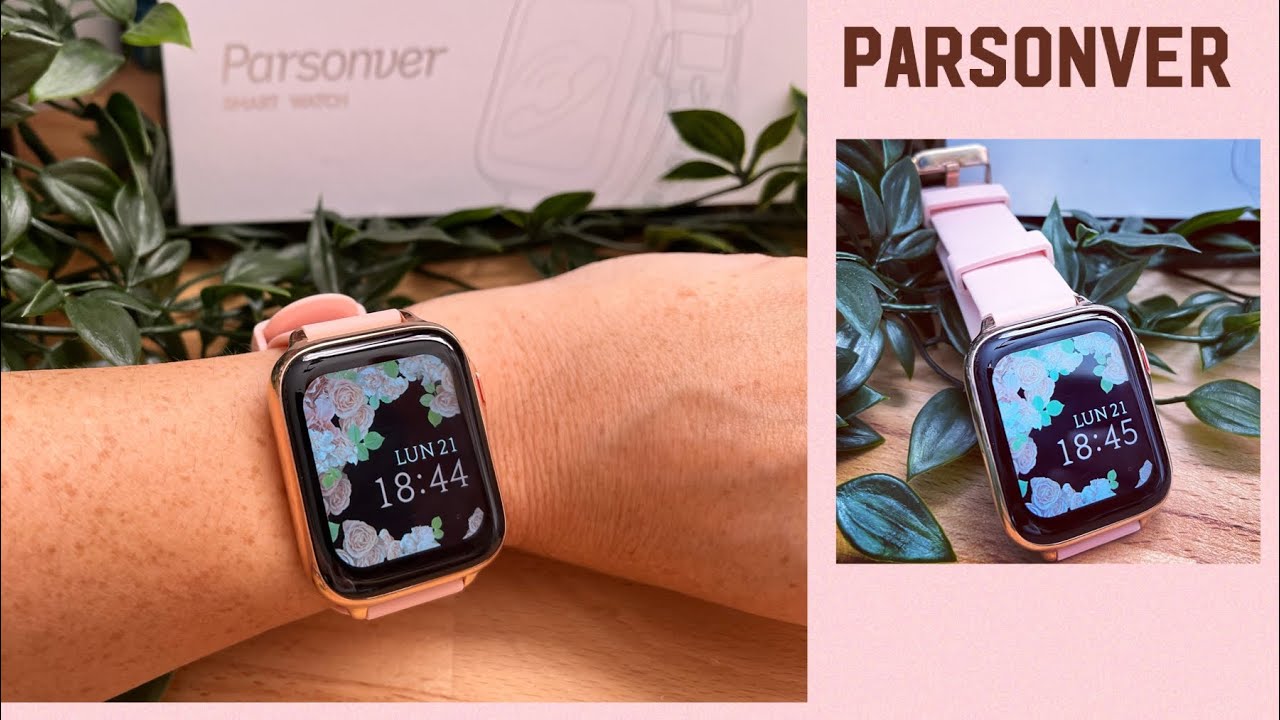 PARSONVER | une super montre connect&eacute;e &agrave; prix mini