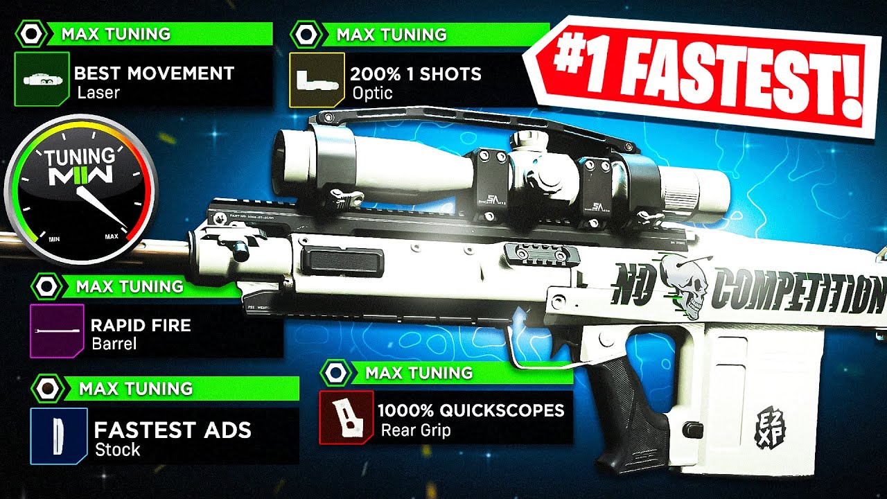 QUICK POWER SNIPER META 🔥 #1 BEST SIGNAL 50 CLASS SETUP + TUNING MW2 (Best Signal 50 Loadout Build)