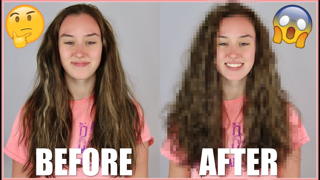 I TRIED MY HAIR ROUTINE ON MY DAUGHTERS WAVY HAIR | The Glam Belle