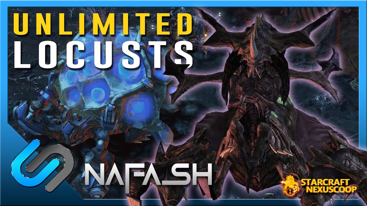 Put locust anywhere on the map!! Void Thrashing - Nafash || Nexus Co-op Starcraft 2