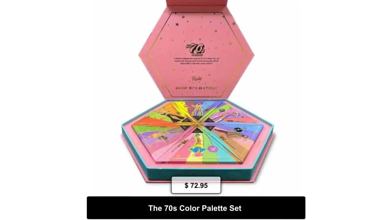 The 70s Color Palette Set - $72.95👍