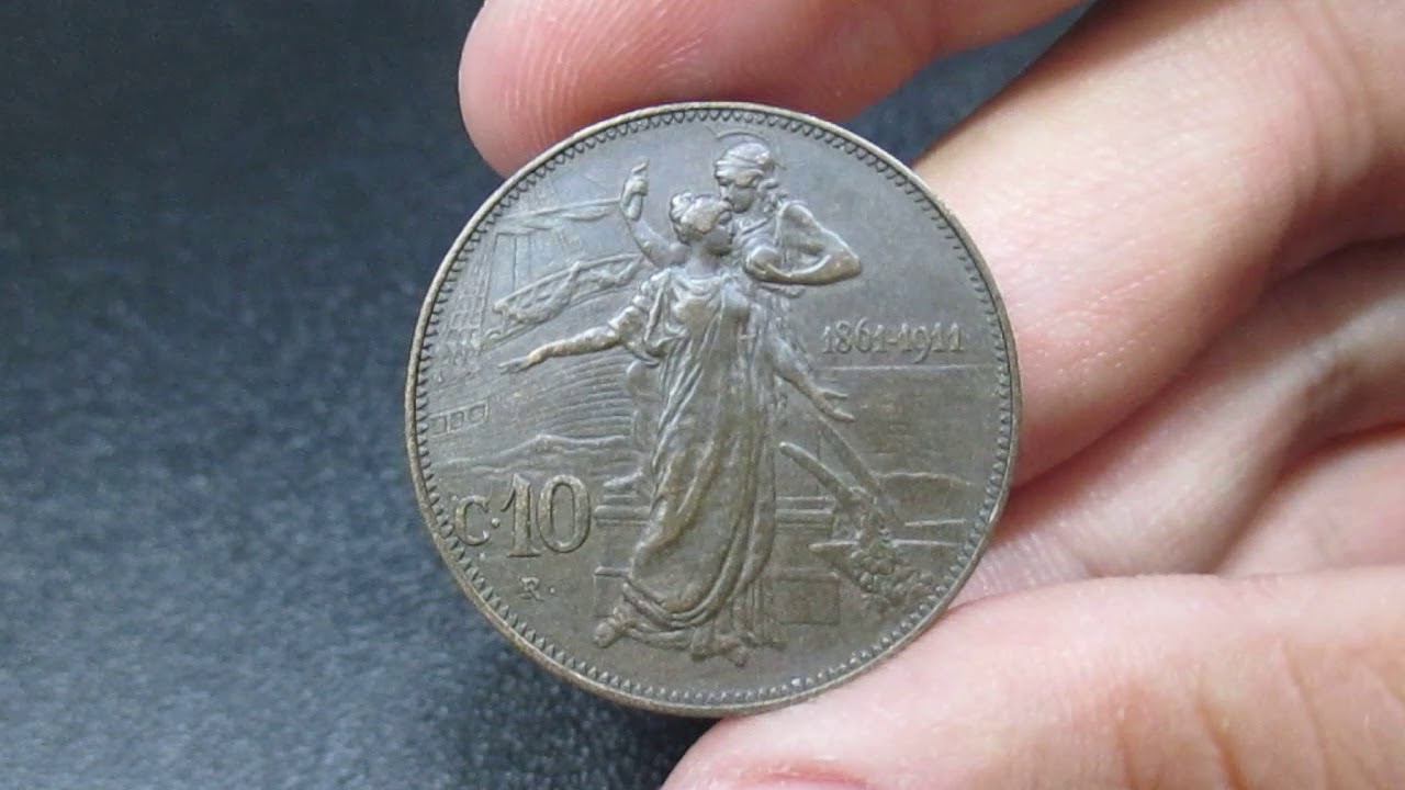 Moneta 10 Centesimi di Lire 