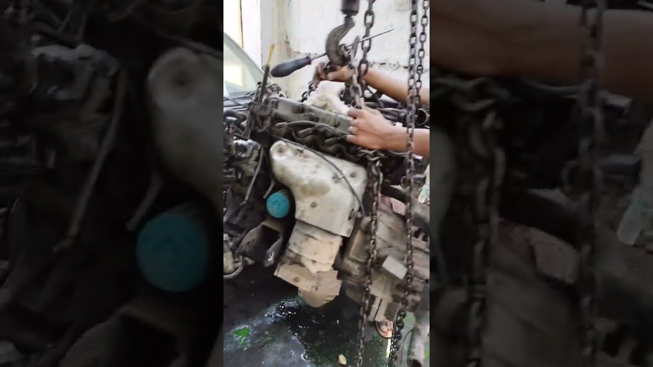 Hyundai santro engine fitting