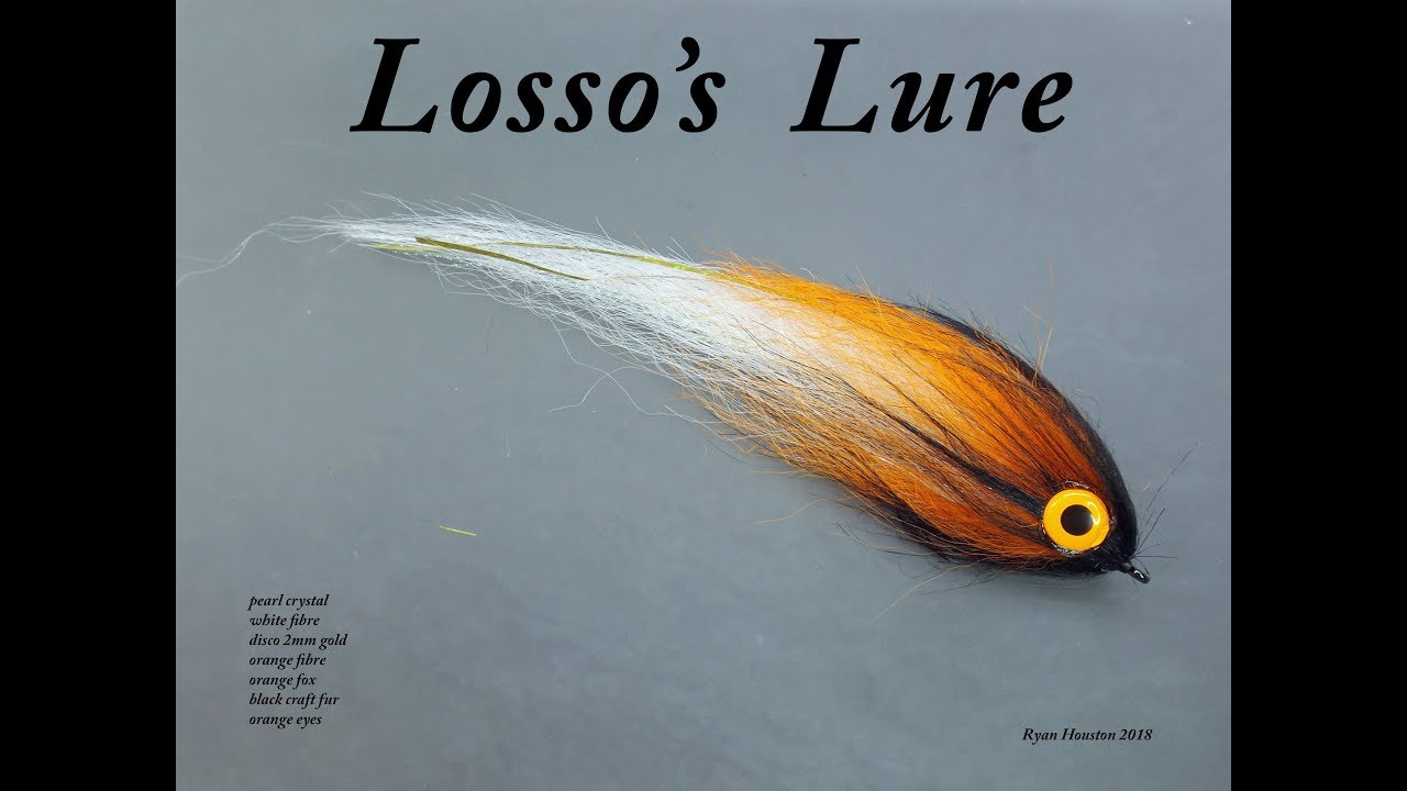 TYING THE LOSSOS LURE PIKE FLY WITH RYAN HOUSTON 2018