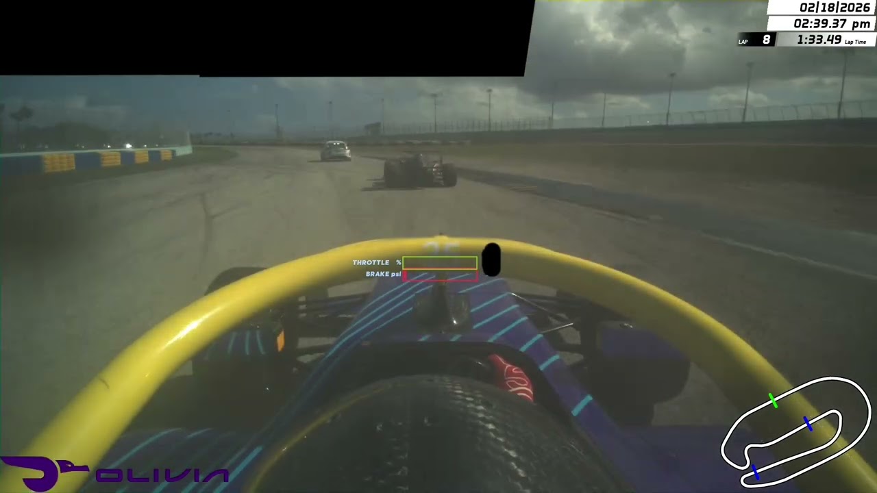 USF Juniors race at Homestead Miami Raceway with Karol Pasiewicz