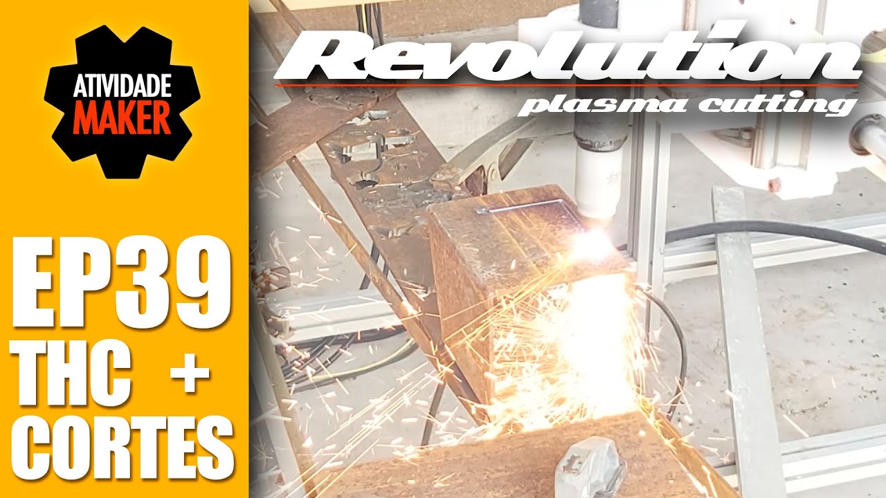 CNC Plasma Projeto Completo #39 / Plasma cutting - Configurações do THC