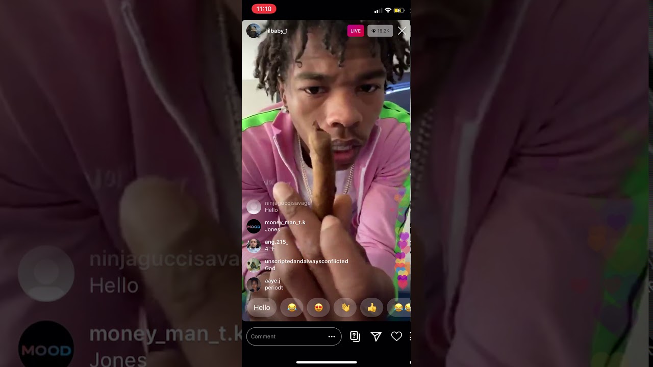 Lil Baby On IG Live Showing Off New Condo He Just Bought 3/14/20