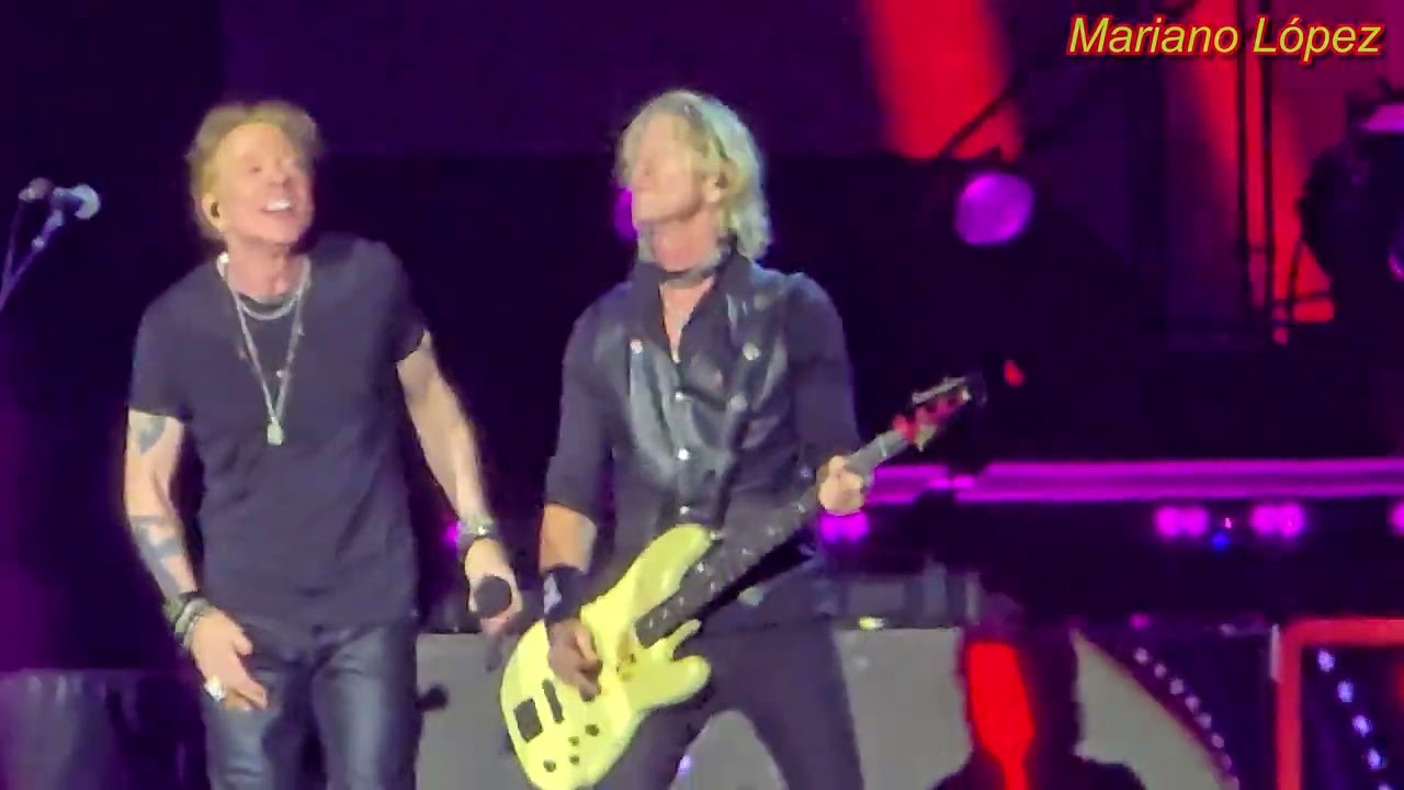 4K⁶⁰ - 👉 Guns N' Roses - Yesterday (Argentina 2025)
