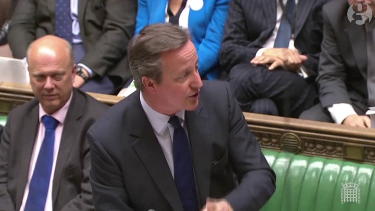 David Cameron and Jeremy Corbyn debate possible post-Brexit budget