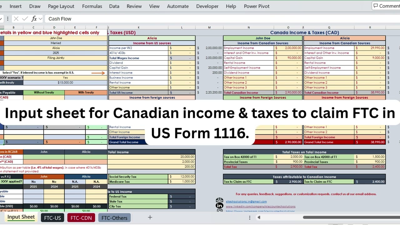🔔 Attention: US&ndash;Canada cross-border taxes simplified&mdash;XL Accountech Solutions 