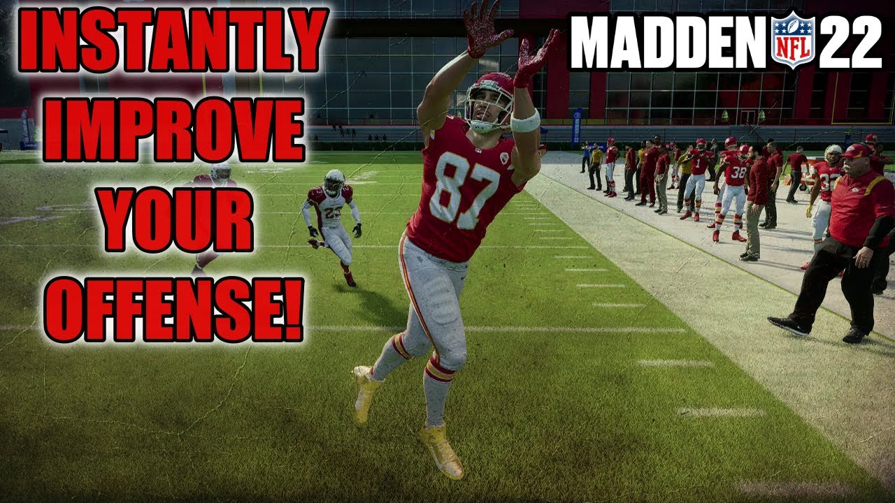 USE THIS ONE SIMPLE TIP TO INSTANTLY IMPROVE YOUR OFFENSE! MADDEN 22 TIPS