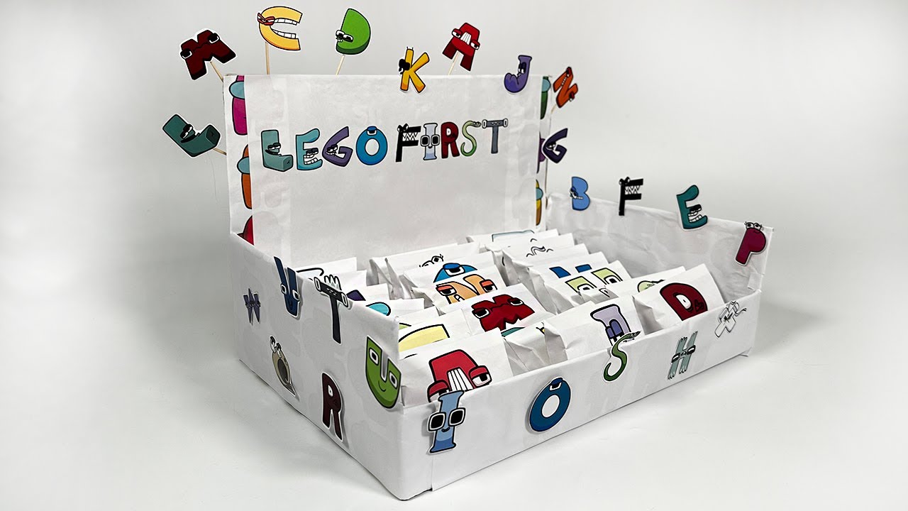 Lego Alphabet Lore (A-Z...) RANDOM Blind BOX |DIY | Easy Craft Ideas