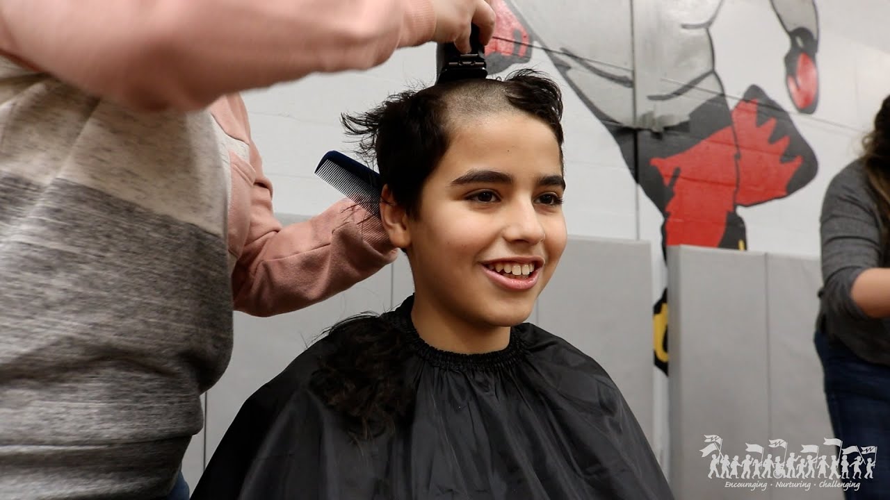 District Spotlight -- Bald for Bucks & Locks of Love (Heim Middle)