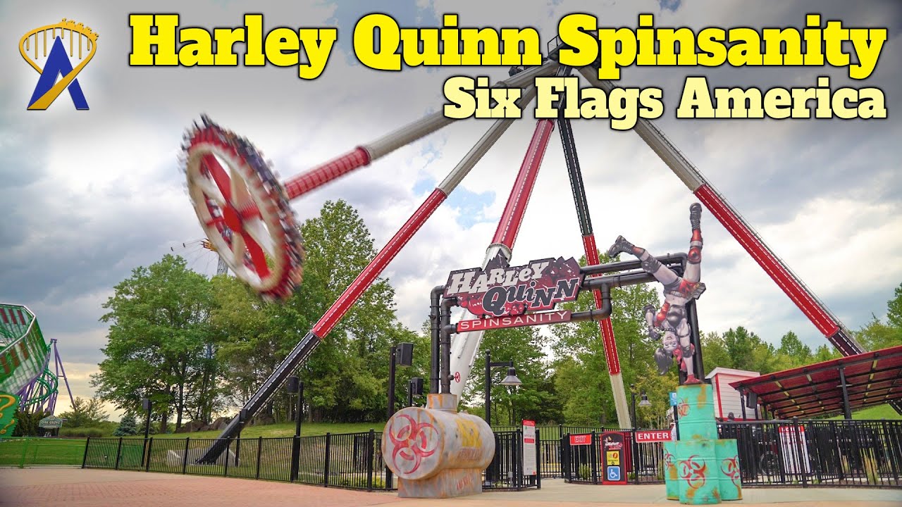 'Harley Quinn Spinsanity' &ndash; Largest Pendulum Ride in DelMarVa, At Six Flags America