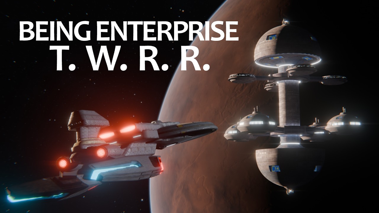 Быть предприятием: Увядшее возрождение. Взлёт #Startrek #фанфильм