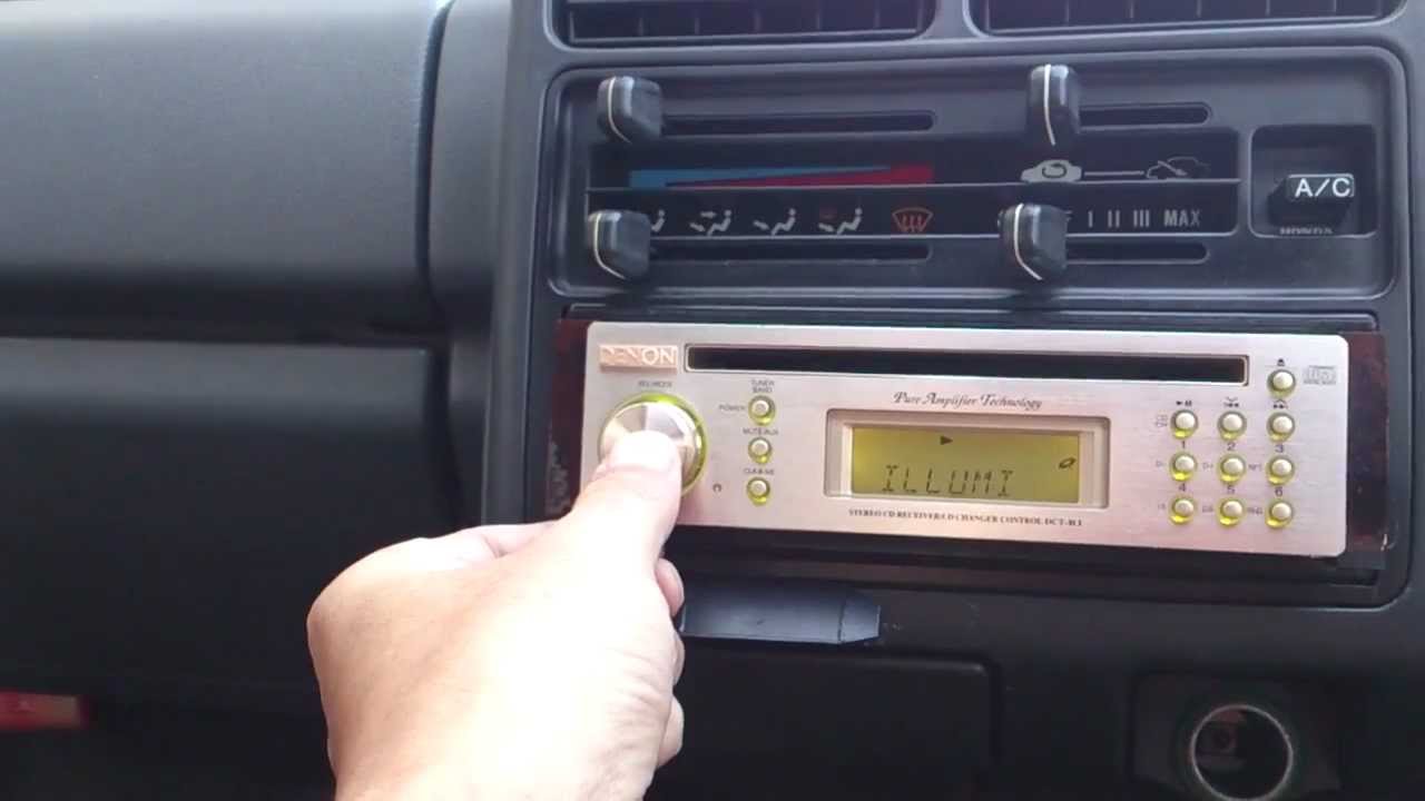 DENON DCT R1 基本動作