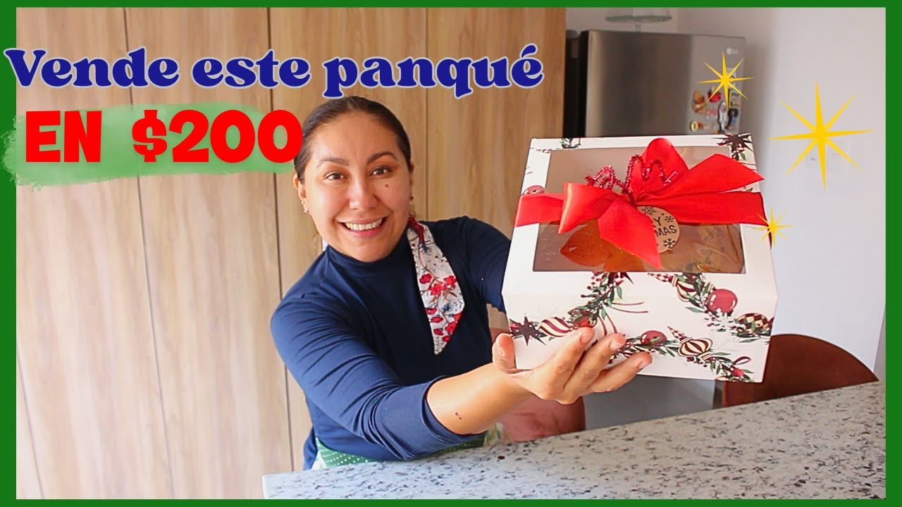 PANQUÉ PARA VENDER EN NAVIDAD