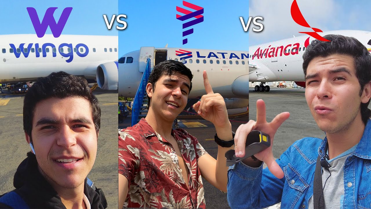 ¿Cuál es mejor aerolínea? | AVIANCA vs WINGO vs LATAM Airlines Review de Aerolíneas #2