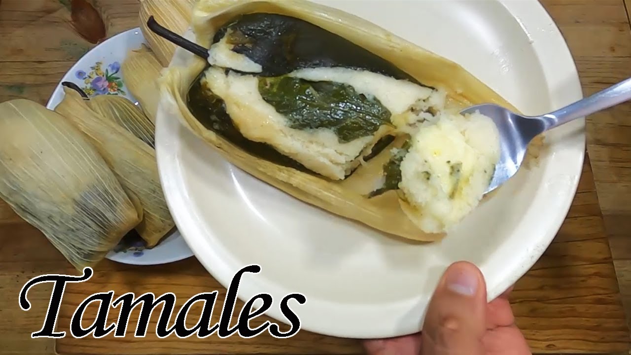 Tamales de CHILE POBLANO | El Mister Cocina