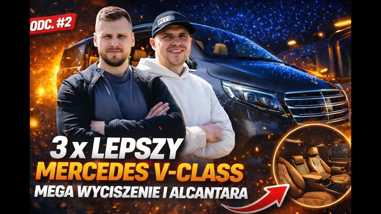 EFEKT KOŃCOWY  🔥 Najcichszy Mercedes V-Klasa W447 VIP, jakiego nie widziałeś
