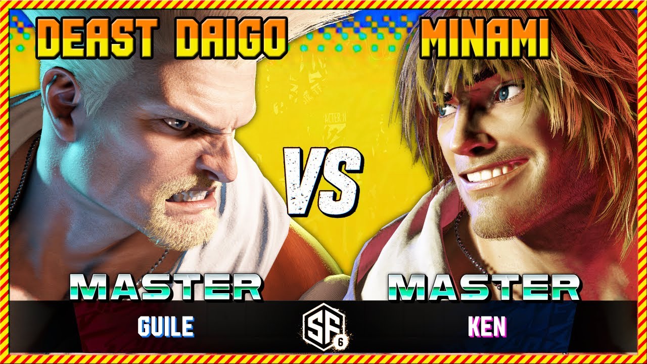 STREET FIGHTER 6 ▰ DAIGO-THE-DEAST (Guile) vs MINAMI (KEN) ▰ SF6 High Level Gameplay