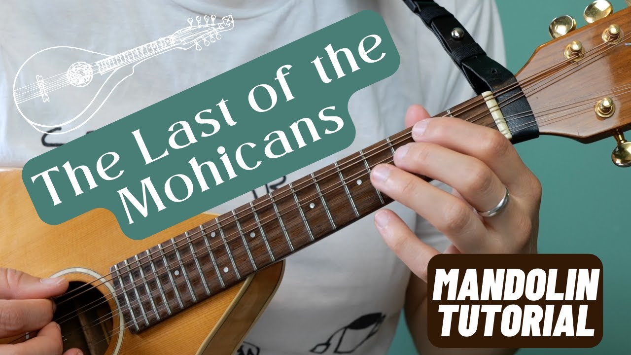 The Last of the Mohicans Promontory Theme Mandolin Tutorial | Tab Included
