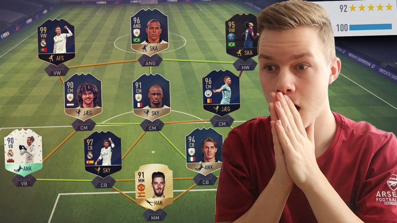 JEG SPILLER FUT CHAMPIONS MED VERDENS BEDSTE HOLD!