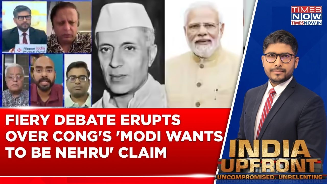 Rajagopalan Slams Congress Panelist's Claim 'Modi Wants To Be Nehru' | Watch As Debate Turns Fiery