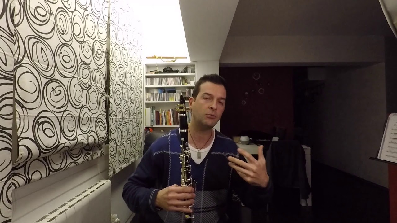 Clarinet tonguing part 2 - picado clarinete parte 2