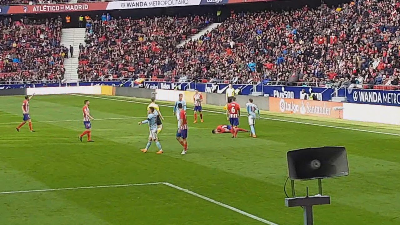 Atleti vs Celta de Vigo (frente atletico) Wanda Metropolitano🔴⚪🔴
