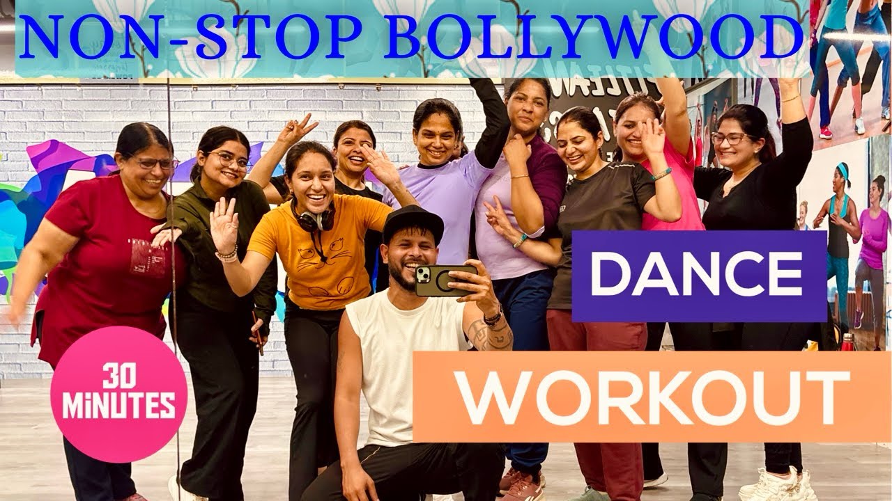 Non-Stop Bollywood Dance Workout 30 Minutes | Full Body Burn & Fun Zumba Fitness Beginners 