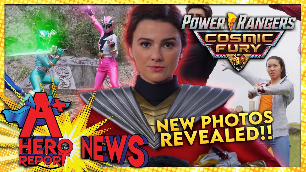 NEW Power Rangers Cosmic Fury PHOTOS!: Netflix Fall Preview Brings NEW FOOTAGE! - A+ Hero Report