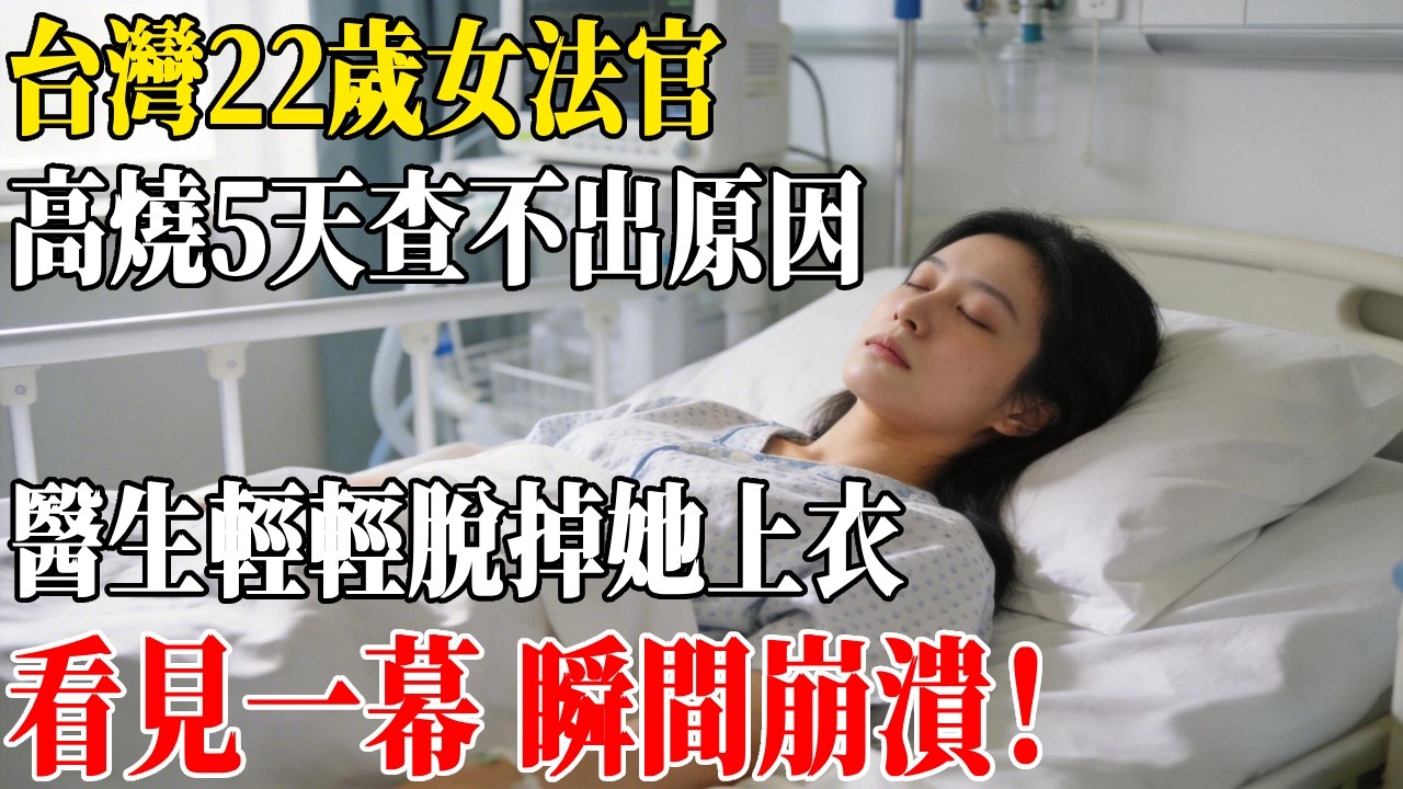 台灣22歲女法官，高燒5天查不出原因，醫生輕輕脫掉她上衣，看見一幕 瞬間崩潰！#民間故事 #人間故事會