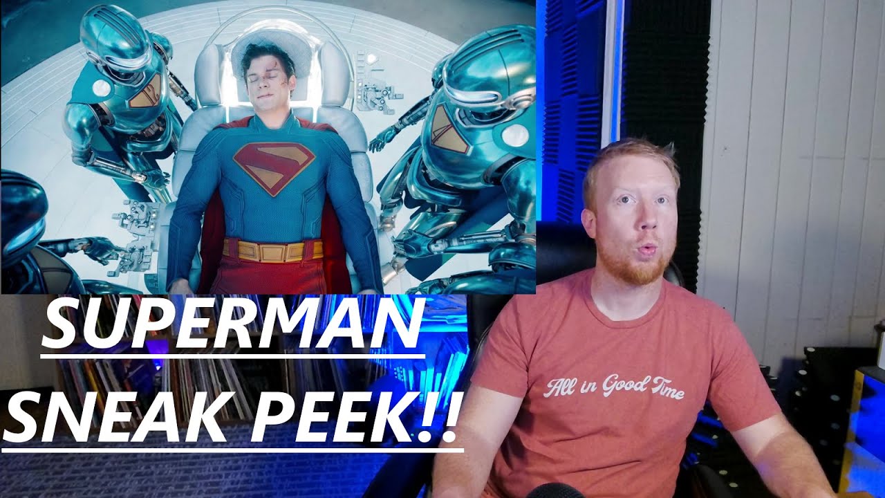 Superman | Sneak Peek REACTION!!