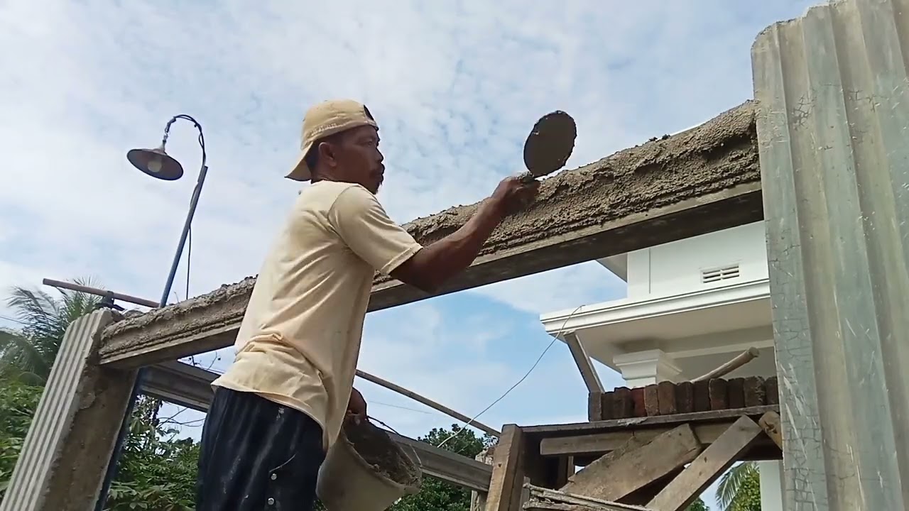 Caranya bentuk relief profil lasung jadi#fyp#tukang bangunan