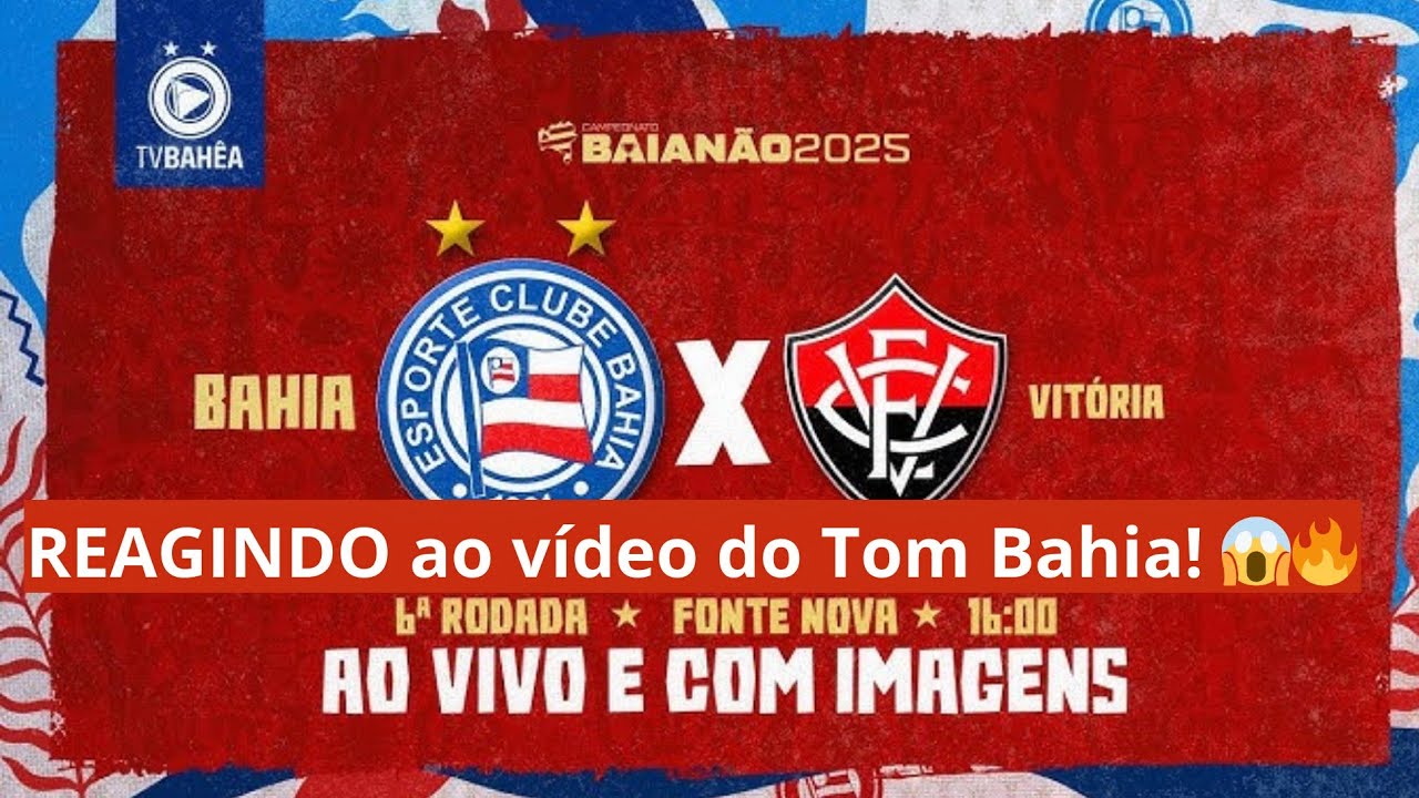 REAGINDO ao vídeo do Tom Bahia! 😱🔥