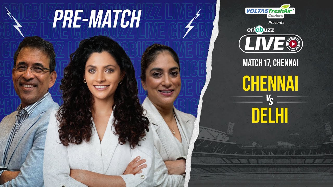 Cricbuzz Live: #DC opt to bat; Conway is back for #CSK; Rizvi replaces Faf