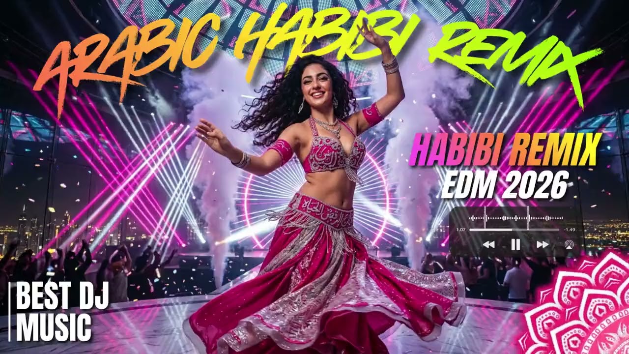 Arabic Club Remix 2025 🎶 Best Arabic EDM Night Party Mix