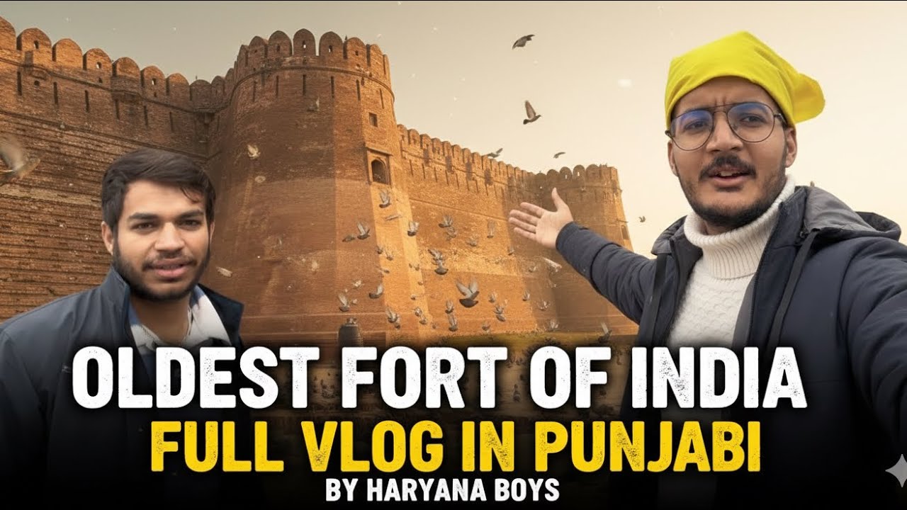 Oldest fort me full maja by Haryanvi boys | vlog is in punjabi language for more fun 🤩 