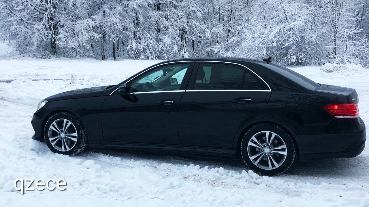 Mercedes E400 гибрид разгон 0-100 km/h | qzece