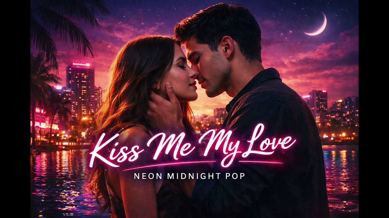 Kiss Me My Love (Neon Night Pop) | Addictive Midnight Hook