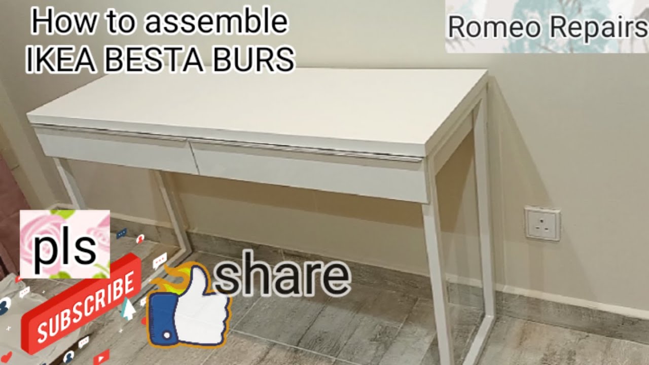 How to Assemble IKEA BESTA BURS