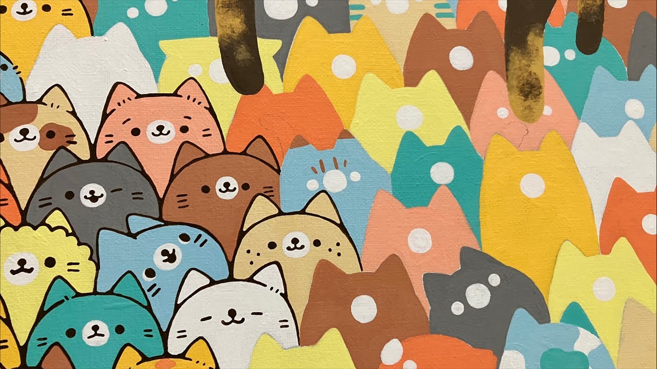 【#作業配信 】まだ完成はしないですね【わらわら】#making #猫 