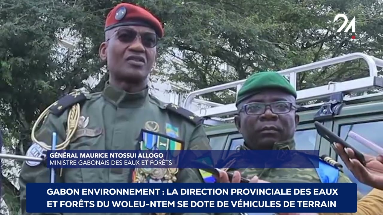 GABON ENVIRONNEMENT  LA DIRECTION PROVINCIALE DES EAUX ET FORÊTS DU WOLEU-NTEM SE DOTE DE VÉHICULES