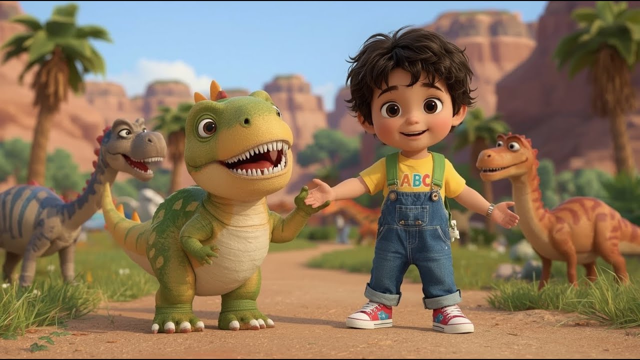 Bedtime Dinosaur Story for Kids | YoYo and Dino Adventure