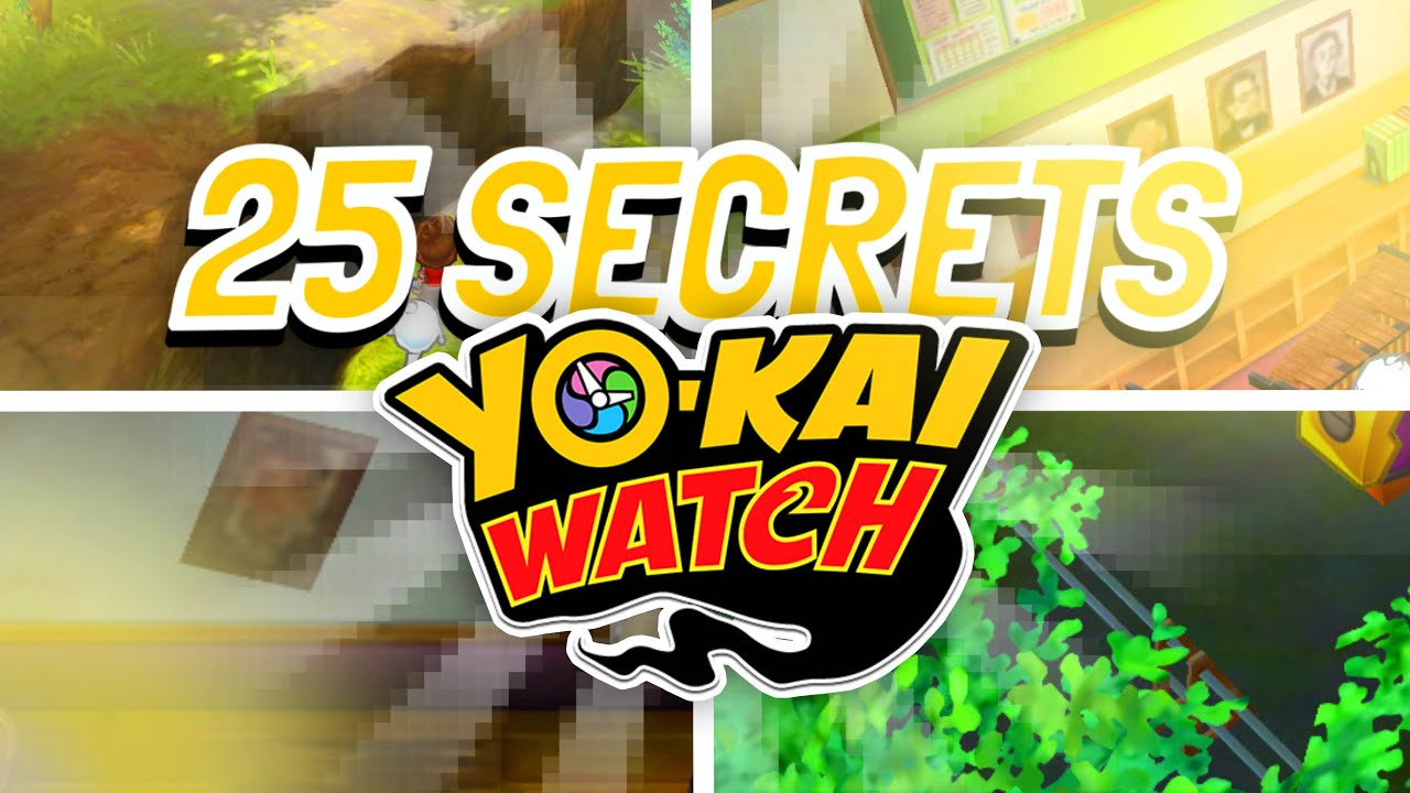 25 Faits INTROUVABLES sur Yo-Kai Watch 1 (ft. Xecco)