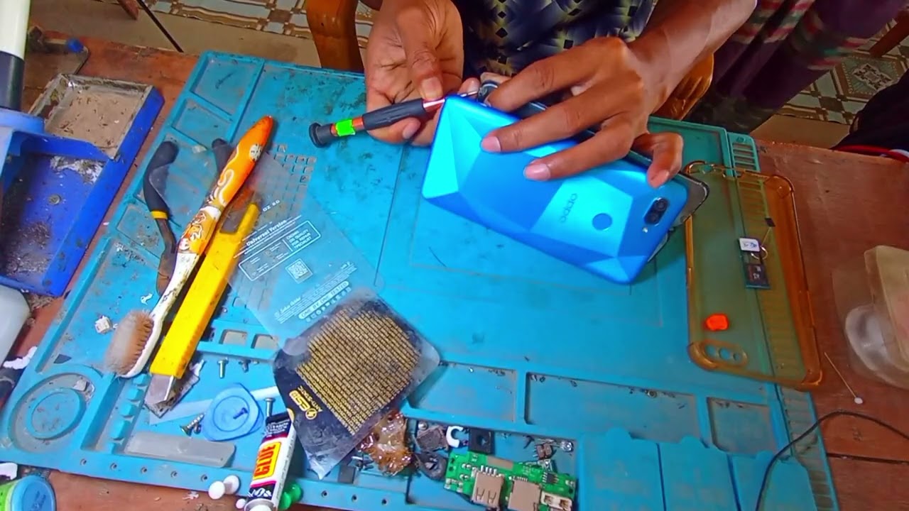 Oppo মোবাইল ডিসপ্লে ভিতরের লাইট লেয়ার ফেঁটে স্কিন উঠে গেলে কী করবেন? #mobilerepairing #repair