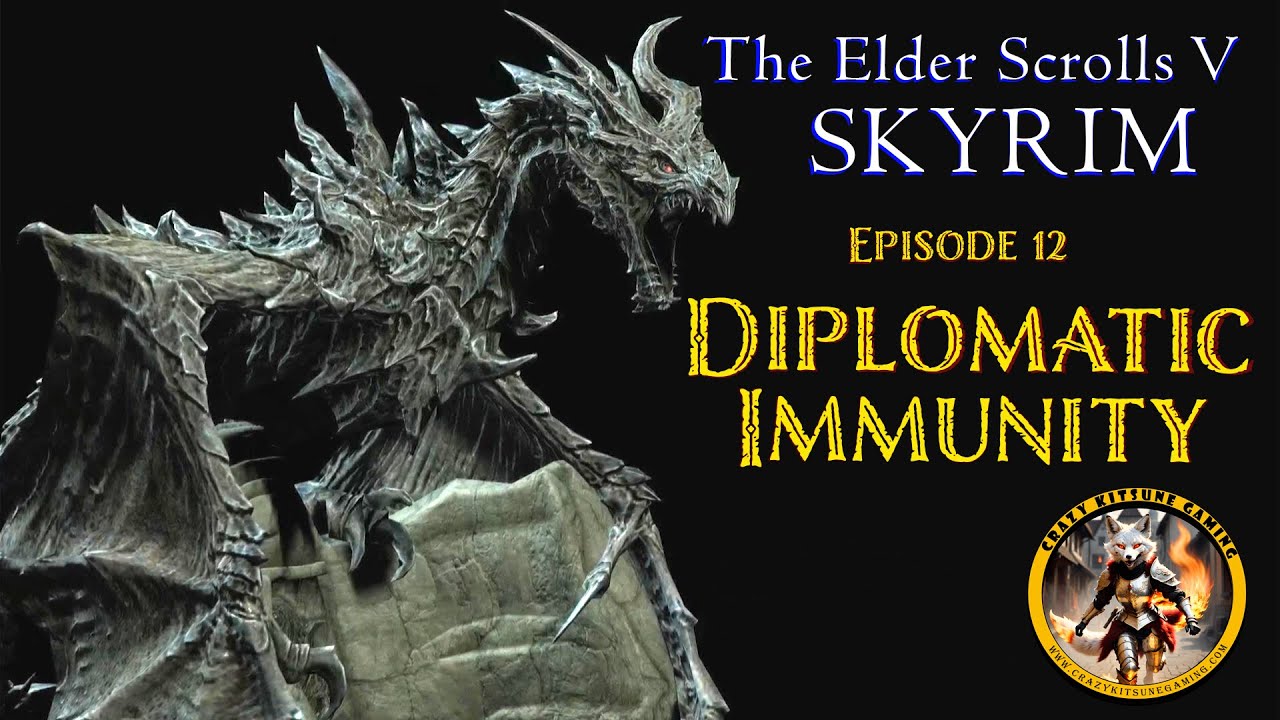 Diplomatic Immunity Thalmor Embassy Quest! Elder Scrolls V: Skyrim Episode 12