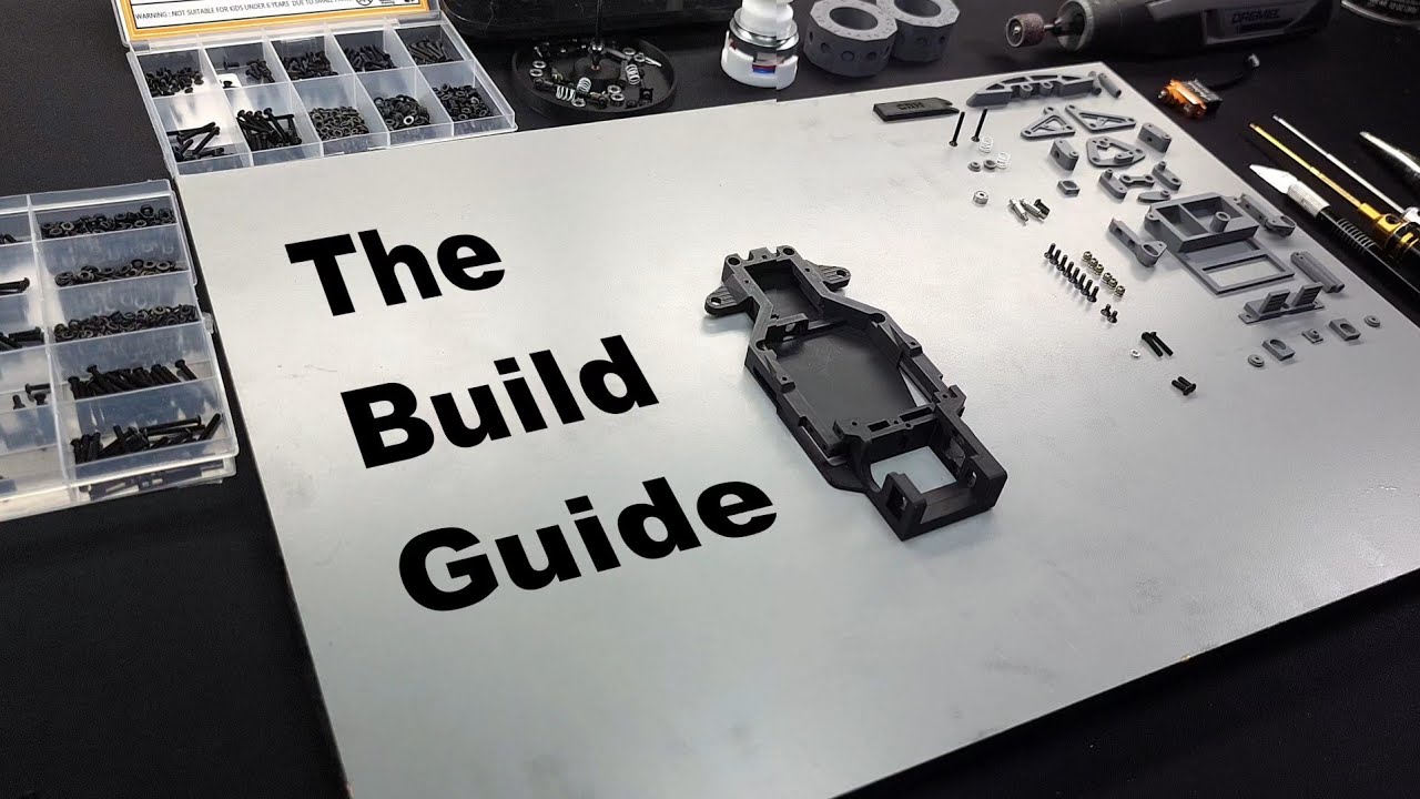 3D Printed Rc Race Car - Build Guide - 1/28th scale CRH28 Club Race Hero